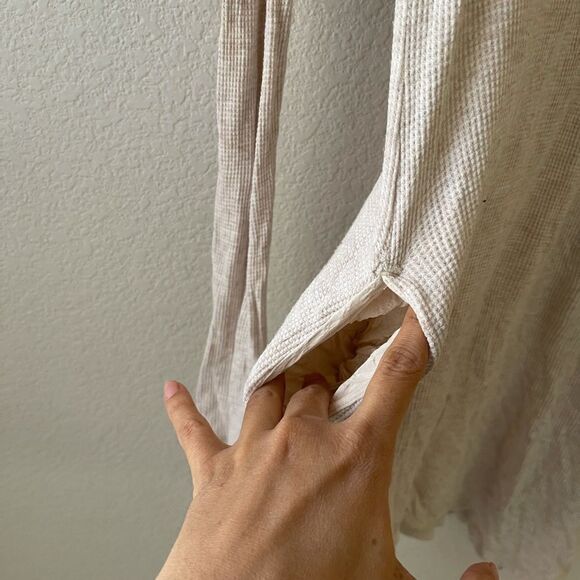 ‎Anthropologie thermal Henley dress - Picture 8 of 9